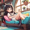 似月如孀