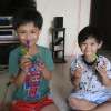 น้องโอม หมาขาว