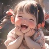 ：）